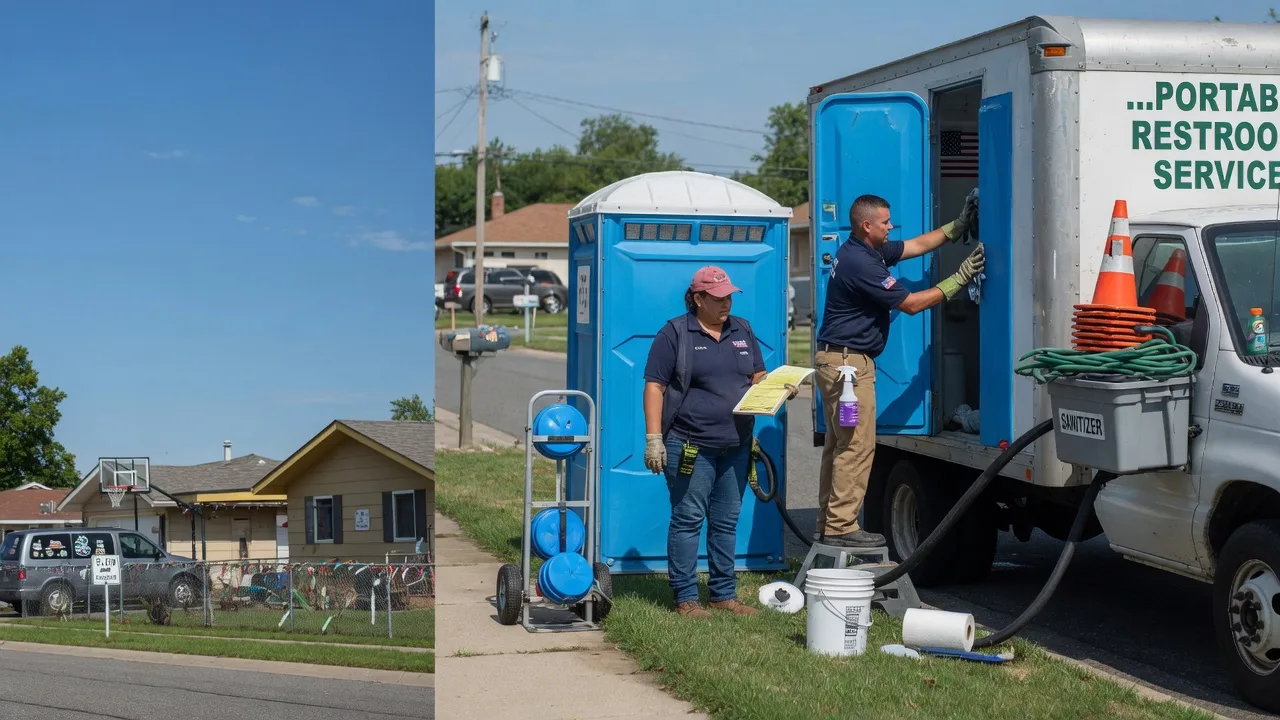 Porta Potty Rental in Howard, KS near me